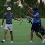Gaat Charlie Woods maat Miles Russell ook in de US Open cadieën? 