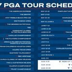 US PGA Tour plooide kalender 2027 uit