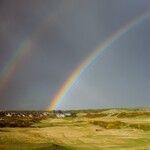 Een “pot of gold” boven Cruden Bay