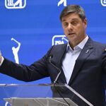 US PGA Tour-CEO Brian Rolapp spreekt niet meer over een fusie met LIV Golf