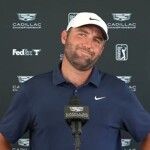 Scottie Scheffler is de vragen over LIV Golf beu