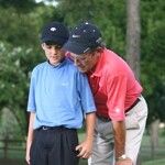 Scottie Scheffler a défié les pros juniors