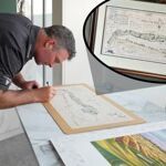 Ryan Fox mocht ook een historisch document tekenen
