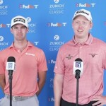 Adrien Dumont de Chassart en Davis Chatfield top 30 in Zurich Classic of New Orleans