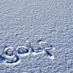 Heb je ooit op een besneeuwde golfbaan gespeeld?