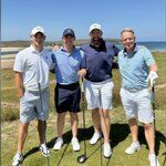 Effe van linksgolf proeven