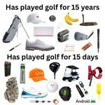 Tijden veranderen, ook bij het golfen