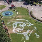 Een shopping center steunt Tommy Fleetwood