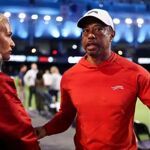 Heibel in Woods’ huishouden?